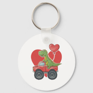 Dino Love Ride Key Ring