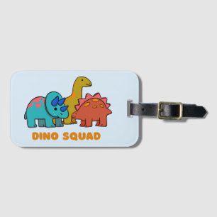 Dino Luggage Tag