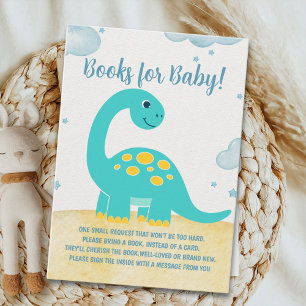 "Dino-mite Baby Boy Celebration" Enclosure Card