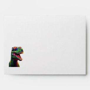  Dino-Mite Birthday Party Envelope