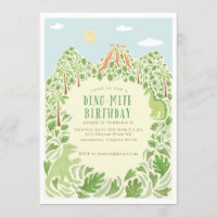 Dino-mite Birthday Party