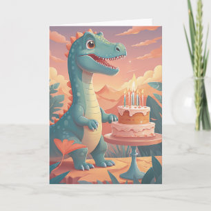 Dino-Mite Birthday Roar Card