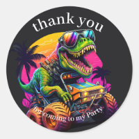 Dino Monster Truck Thank You