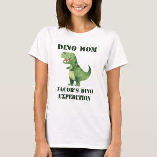 Dino Mum Shirt, Dinosaur Birthday Party T-Shirt