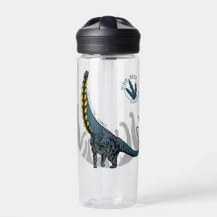 Dino Nerd Forever (#02): Dreadnoughtus schrani Water Bottle