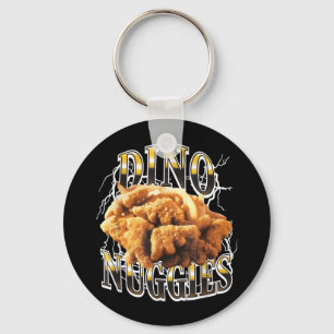 Dino Nuggies New Funny For Men Women T-shirt.png Key Ring