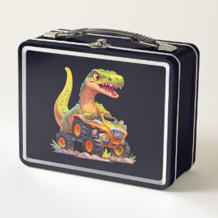 Dino on Wheels: Back-to-School Adventure Lunch Box
