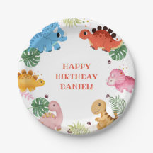 Dino Party Cute Dinosaur Birthday Party