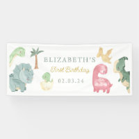 Dino Party Dino mite Birthday Welcome