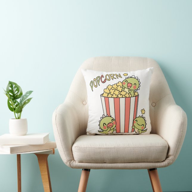 Dino Popcorn Party Cushion (Chair)