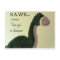 Dino Postcard RAWR means 'I love you' in dinosaur