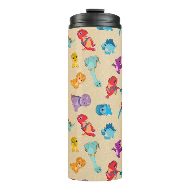 Dino Ranch | A Dinosaur Adventure Pattern Thermal Tumbler (Front)