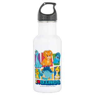 Dino Ranch   Fun & Colourful Dinosaur 532 Ml Water Bottle