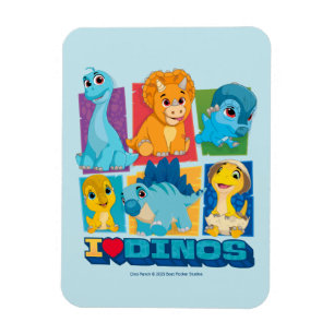 Dino Ranch   Fun & Colourful Dinosaur Magnet