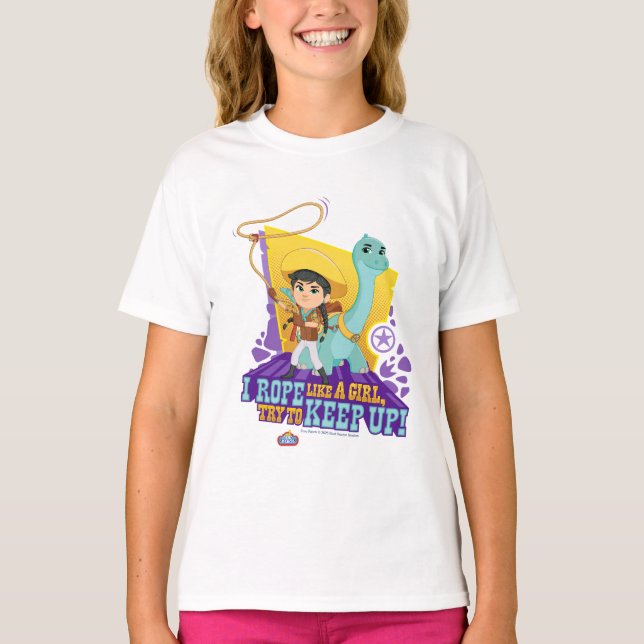Dino Ranch | Min and Clover T-Shirt (Front)