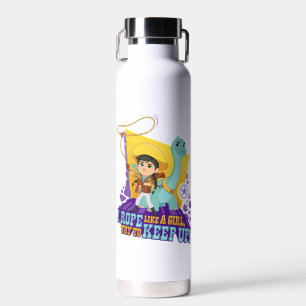 Dino Ranch   Min and Clover Water Bottle