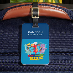 Dino Ranch The Ranchers Ride! Luggage Tag