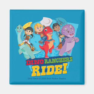 Dino Ranch   The Ranchers Ride! Magnet