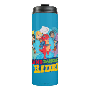 Dino Ranch   The Ranchers Ride! Thermal Tumbler
