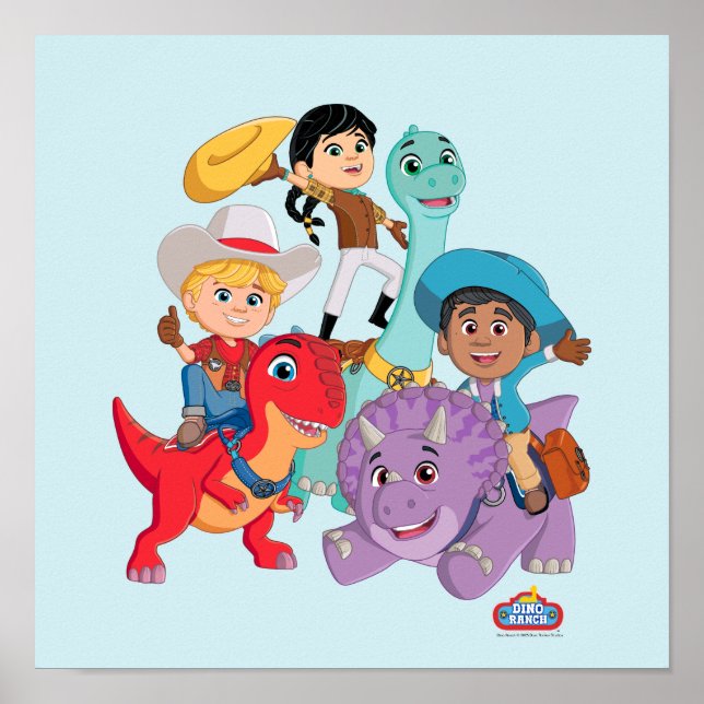 Dino Ranch Yee Haw! Poster (Front)