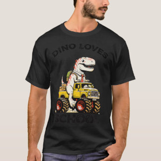 Dino ridding monster truck T-Shirt