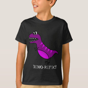 Dino-rific cute purple dinosaur kid's design T-Shirt