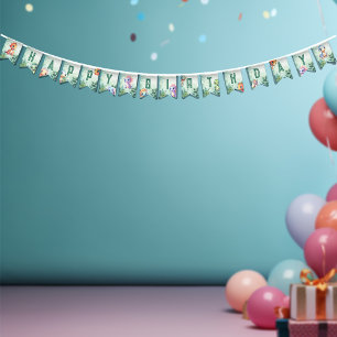 Dino Roar Birthday Bash Bunting