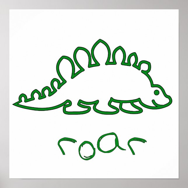 Dino Roar Poster (Front)