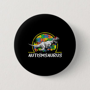 Dino-saur Autism Awareness Gifts For Kids Cute T-r 6 Cm Round Badge