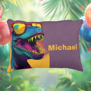 Dino T Rex Cool Cute Kids Decorative Cushion