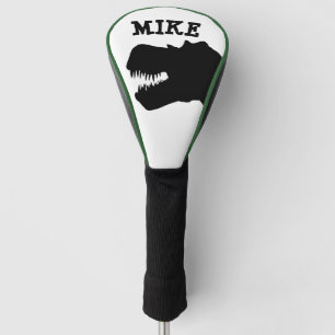 DINO T-REX FUNNY GOLF DRIVER COVER PERSONALIZED