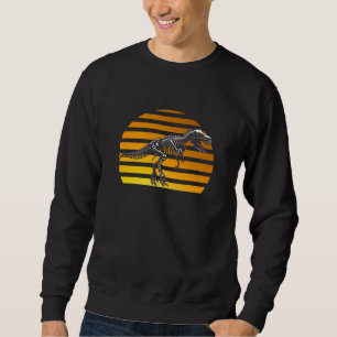 Dino T Rex Saurian Dinosaur Vintage Retro Sweatshirt