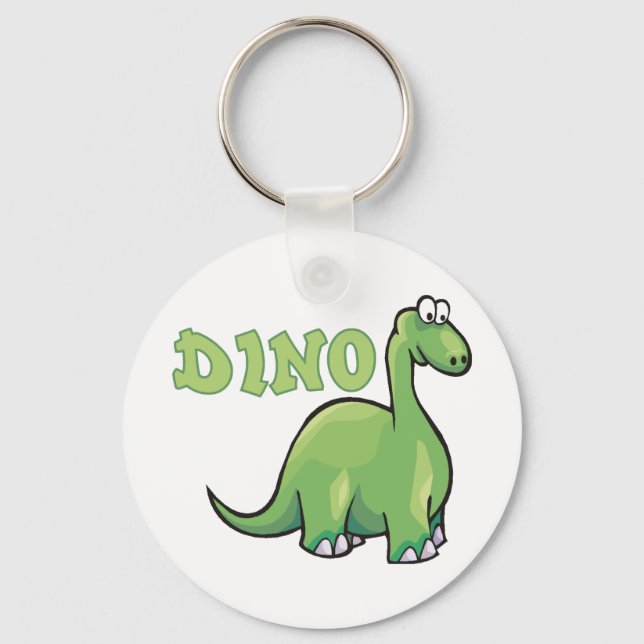 Dino The Dinosaur Key Ring (Front)