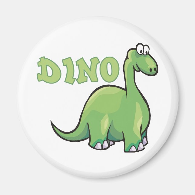 Dino The Dinosaur Magnet (Front)