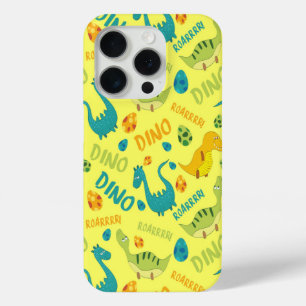 DINO THEME iPhone 15 PRO CASE
