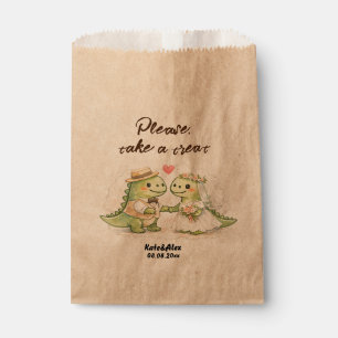 Dino Wedding Favour Bag