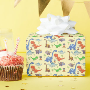 Dino World Wrapping Paper