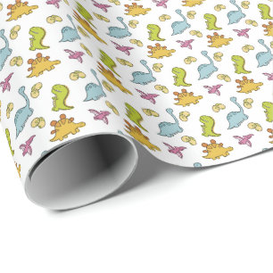 Dino Wrapping Paper