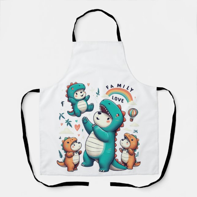 DinoBear Bond   Apron (Front)