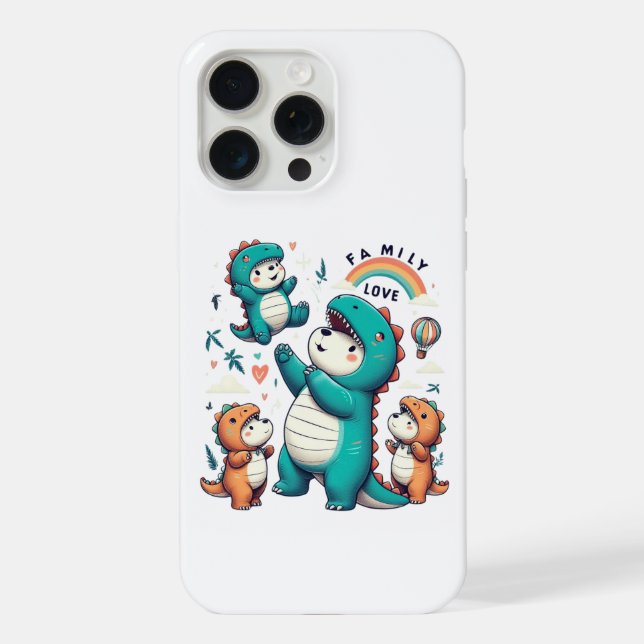  DinoBear Bond  iPhone Case (Back)