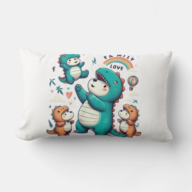 DinoBear Bond  Lumbar Cushion (Front)