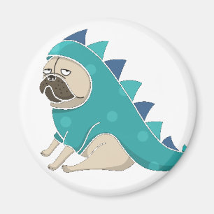 dinopug magnet
