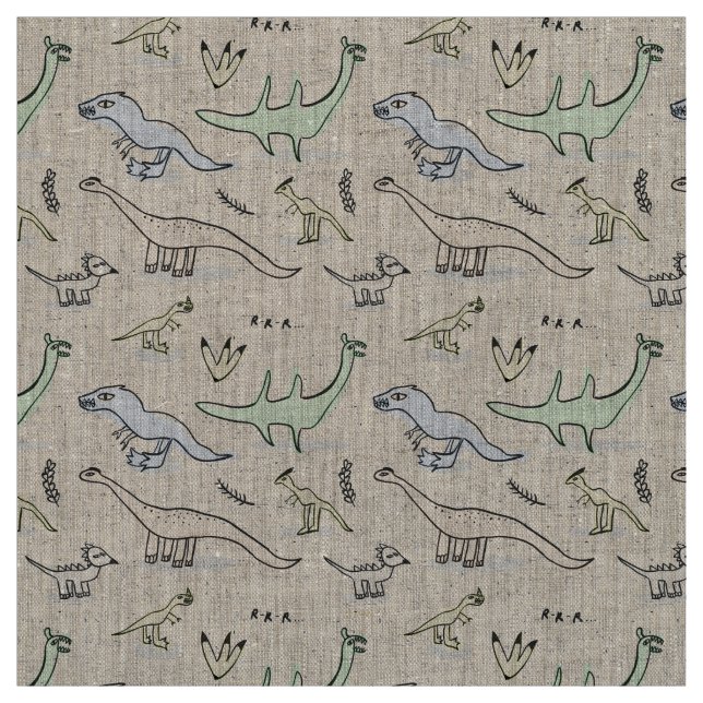 Dinos Fabric (Swatch)