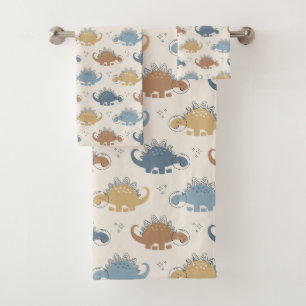Dinos From Outer Space Bath Towel Set