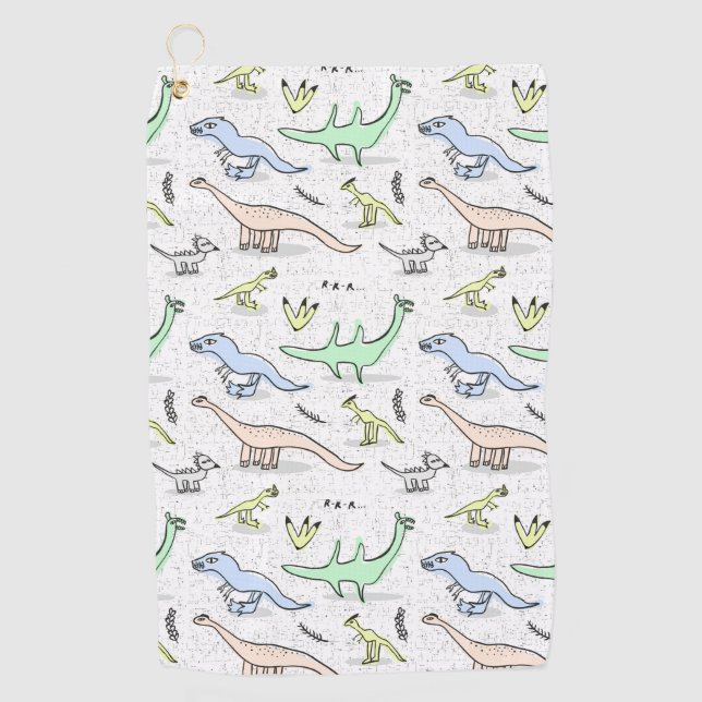 Dinos Golf Towel (Front)