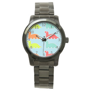 Dinos on blue watch