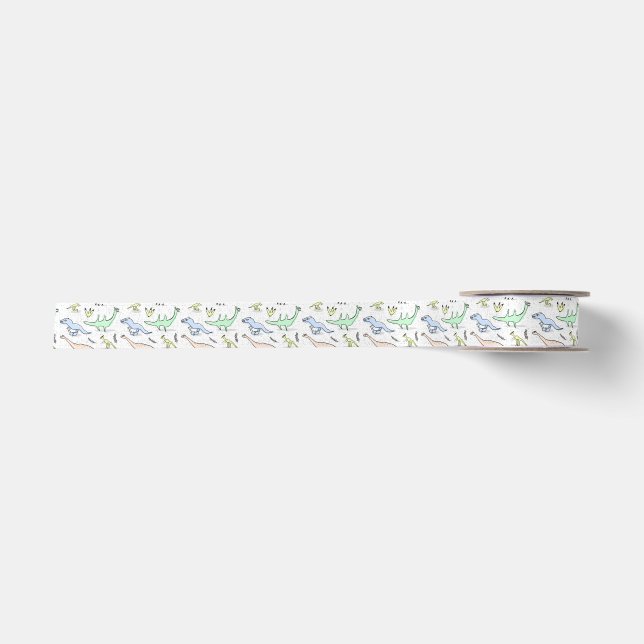 Dinos Satin Ribbon (Front)