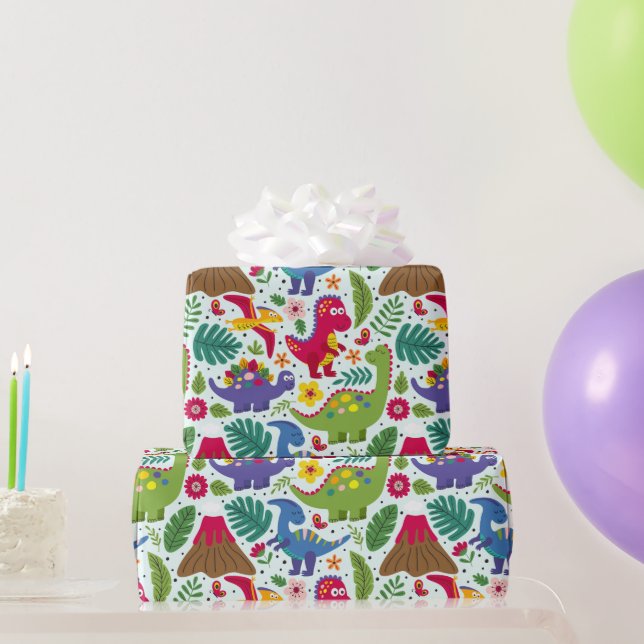 Dino's Wrapping Paper (Party Gifts)