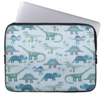 Dinosau Blue Pattern