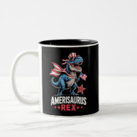 Dinosaur 4th of July Amerisaurus T Rex Funny